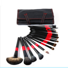 22PCS Animal Hair Professional Makeup Brush Set with Cosmetic Bag